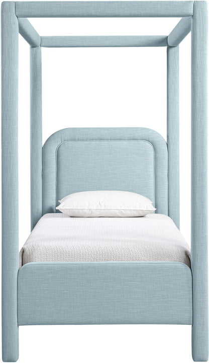 Salina - Linen Textured Fabric Upholstered Bed