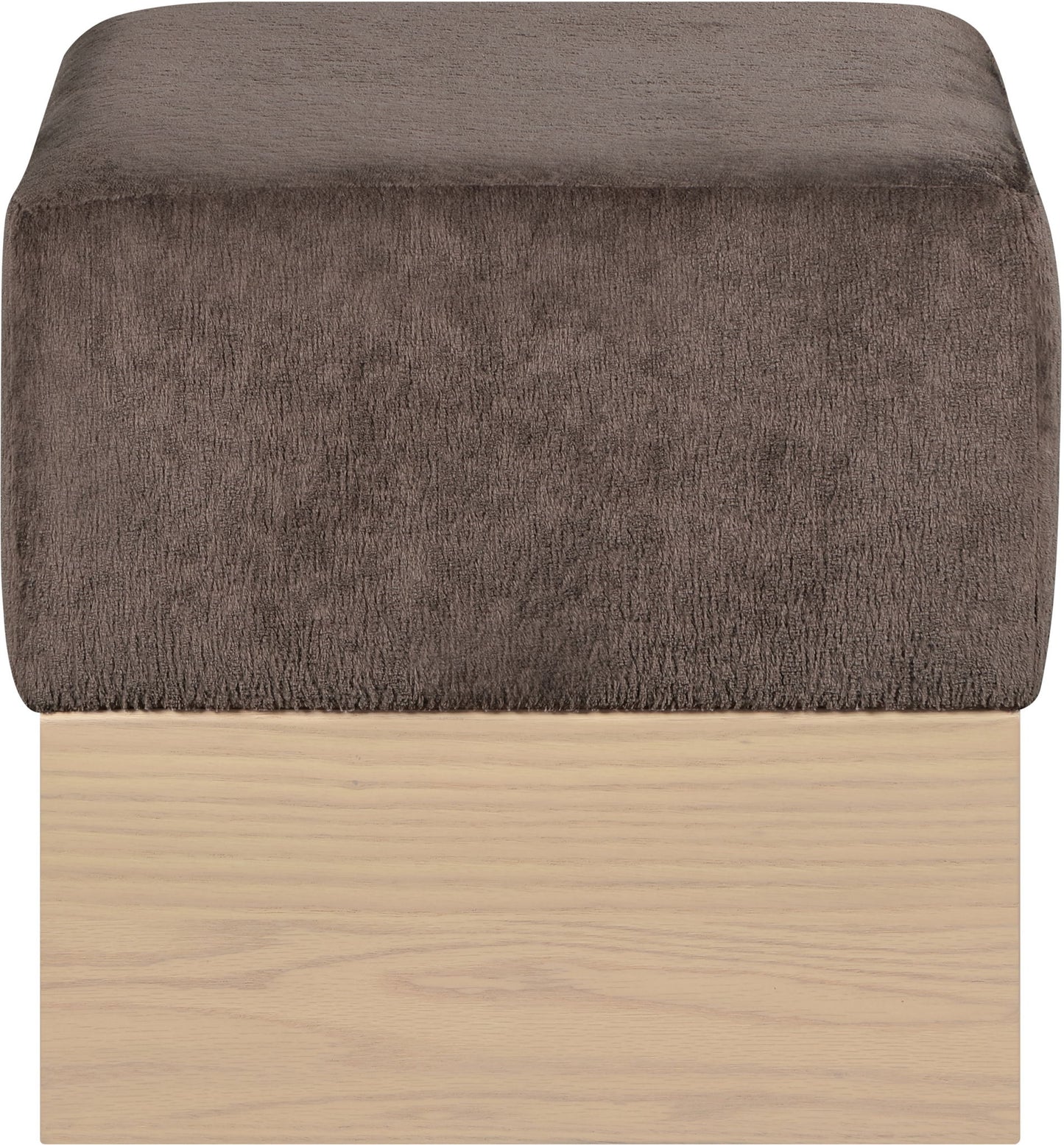 Havre - Ottoman / Stool With Natural Base