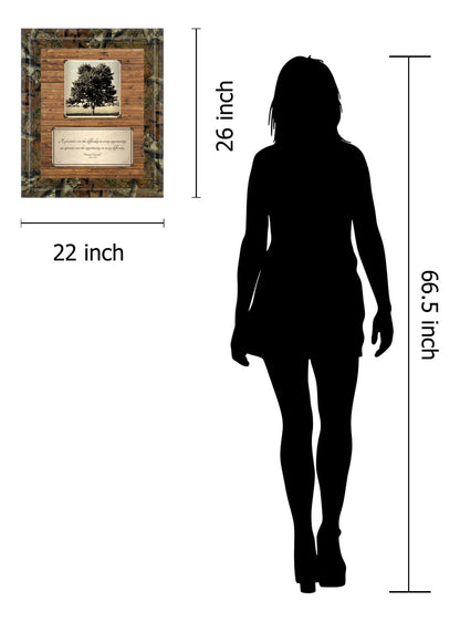 Opportunity By John Jones - Wall Art - Dark Brown