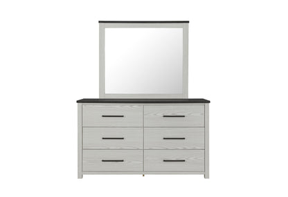 Ava - 5 Piece Full Bedroom Set - Beige