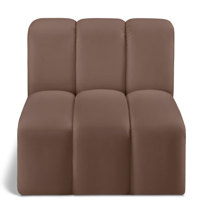 Arc - Faux Leather Straight Chair