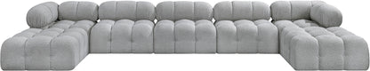 Ames - 7 Piece Fabric Modular U-Shaped Sectional