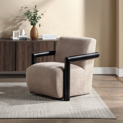 Jetta - Accent Chair - Latte & Black
