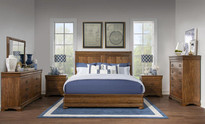 Echelon - Rectangular Mirror - Heritage Walnut