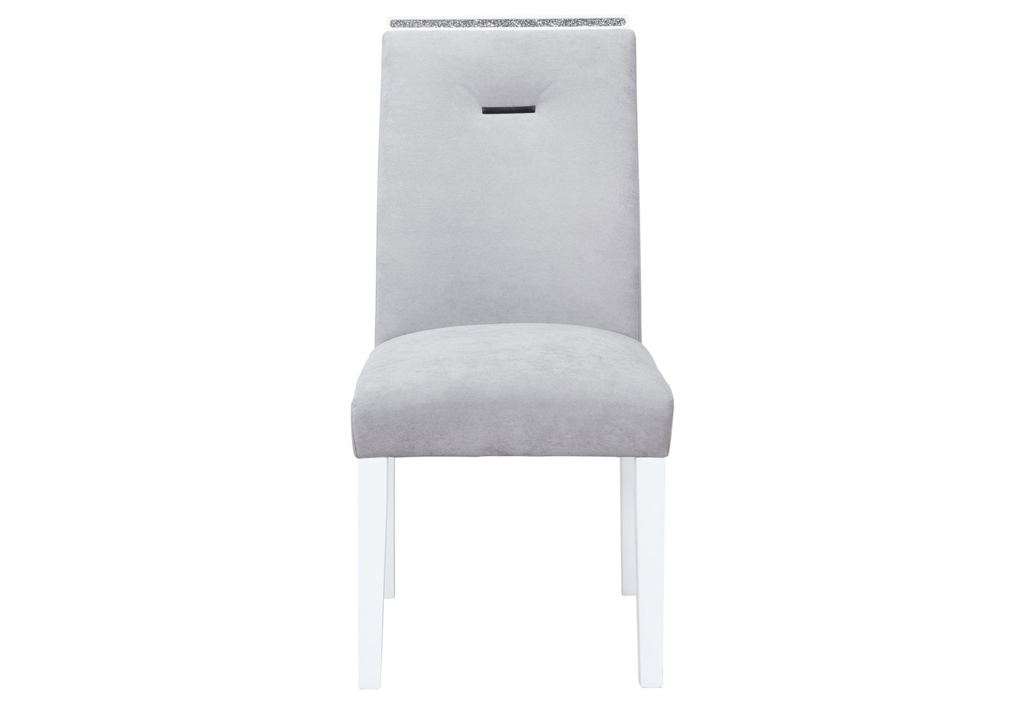 Monaco - 5 Piece Dining Room Set (Dining Table And Four Dining Chairs) - Light Gray / White