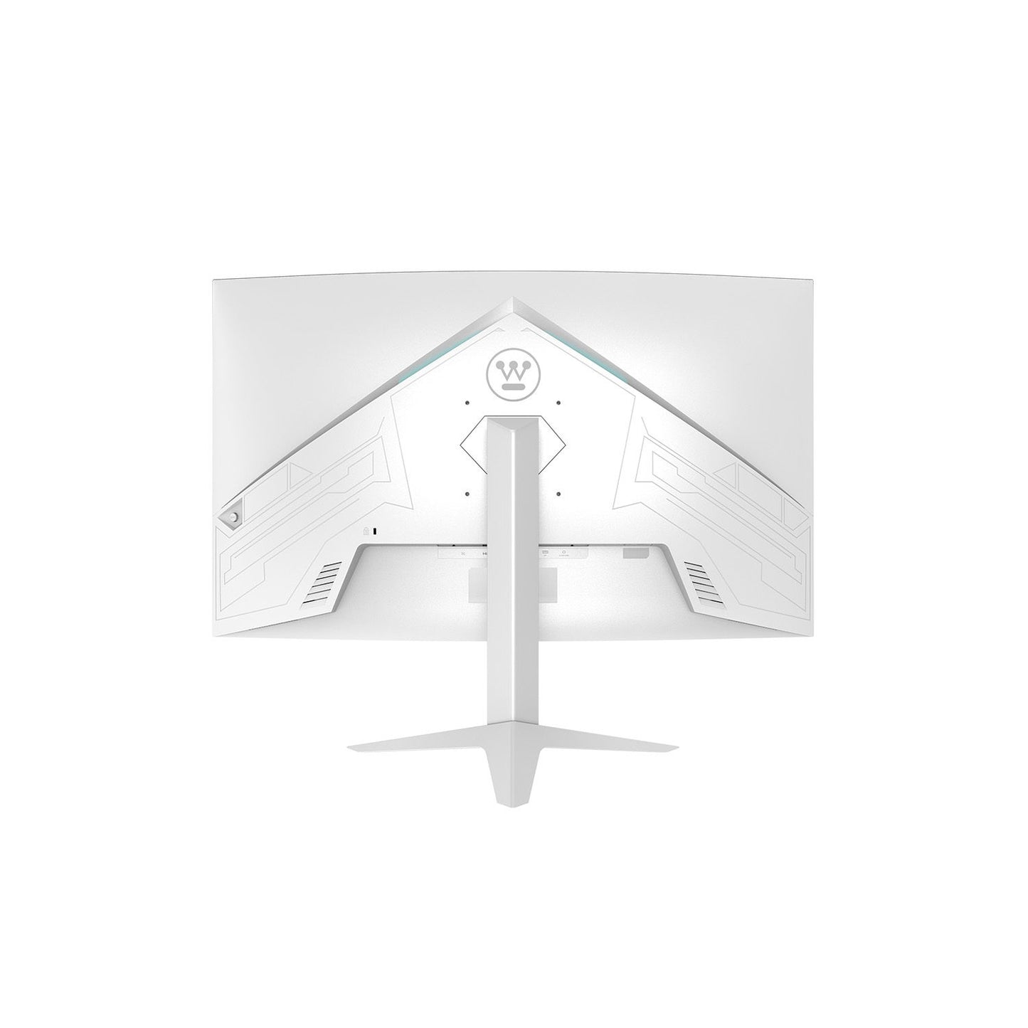 Westinghouse - 32" Computer Gaming Monitor - White