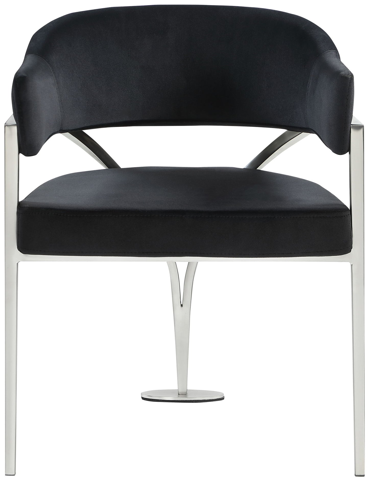 Madelyn - Dining Chair (Set of 2) - Brushed Chrome