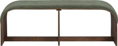 Sable - 52" Velvet Performance Fabric Upholstered Bench