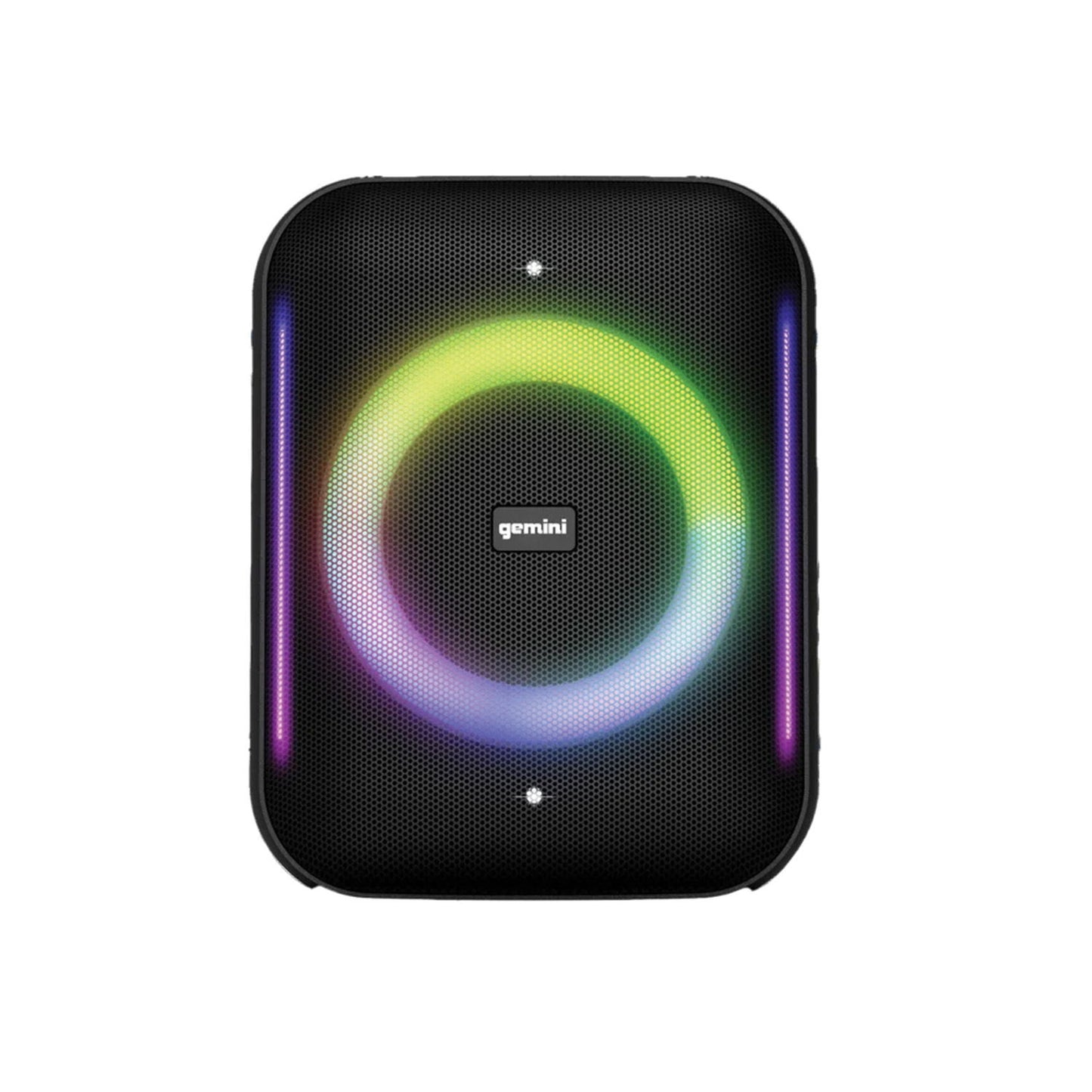 Gemini - 320W 6.5" Pro Speaker With LED Lighting - Black