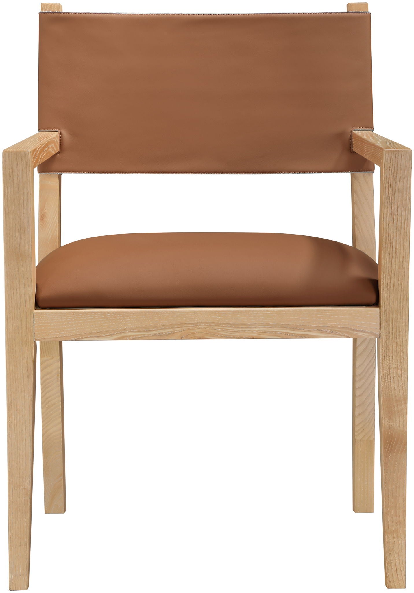 Avon - Vegan Leather Dining Arm Chair