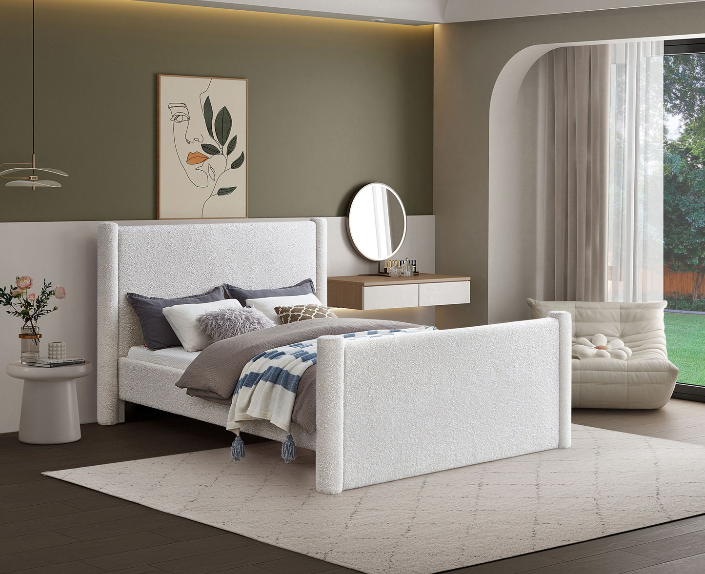 Elias - Boucle Bed
