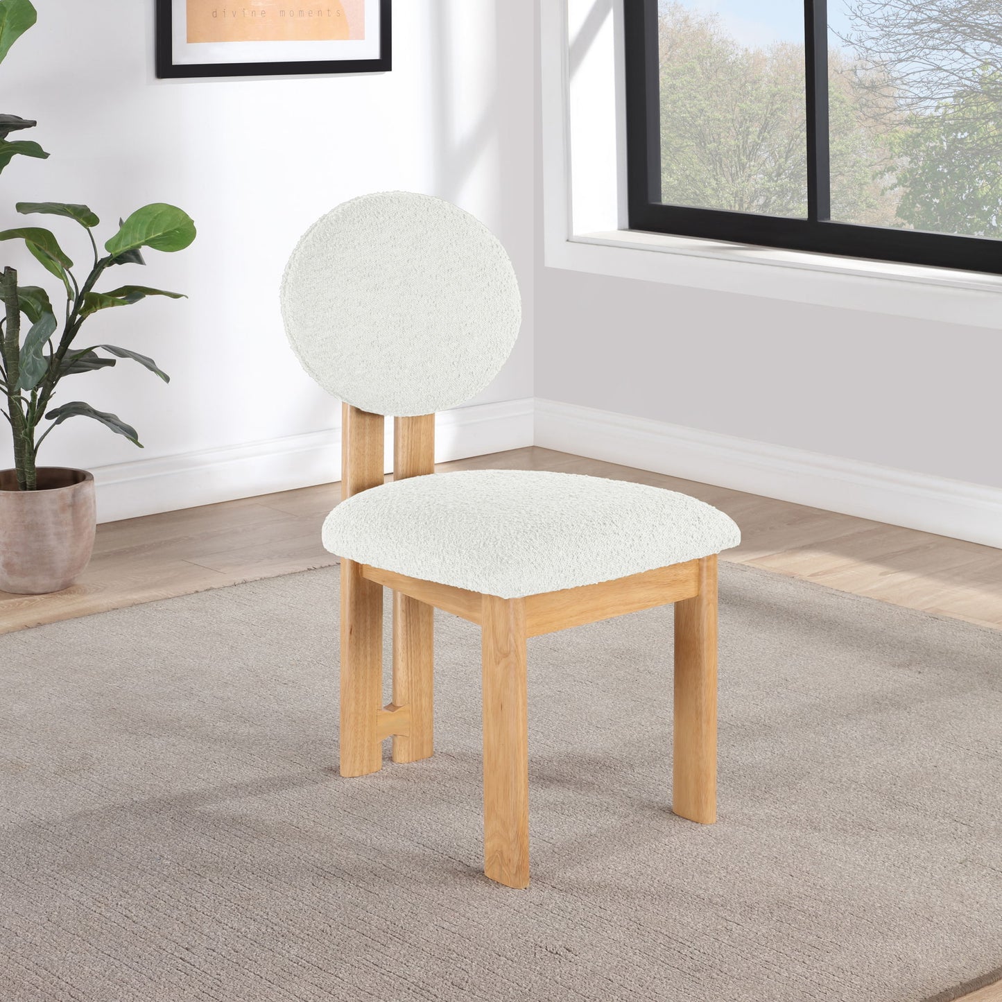 Napa - Dining Chair With Natural Legs (Set of 2)