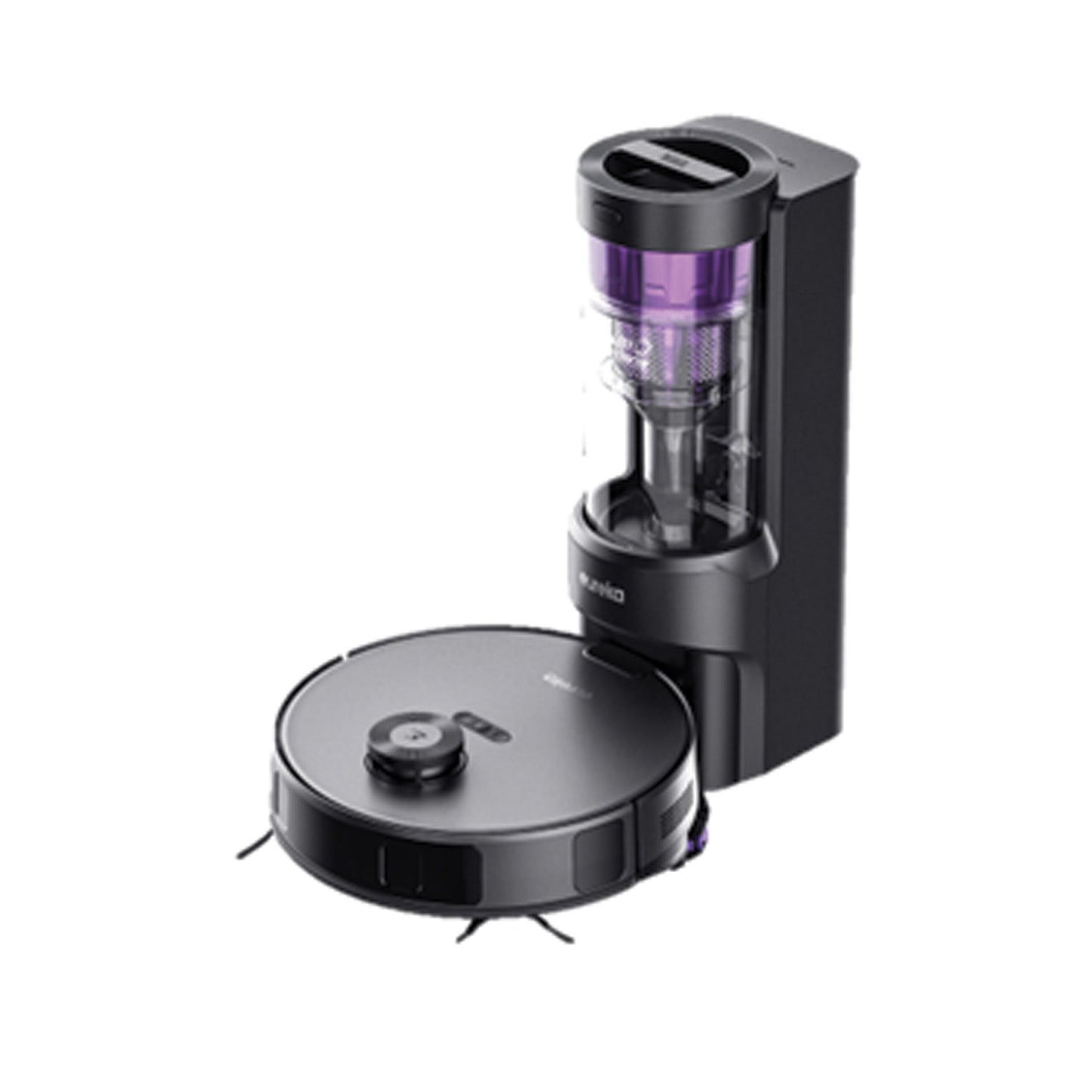 Eureka - Self-Empty Robot Vacuum - Black