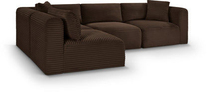 Shaggy - 4 Piece Modular Sectional