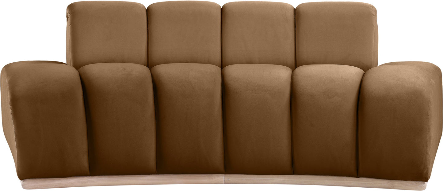 Jace - Loveseat - Saddle