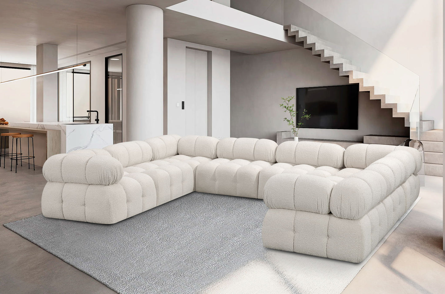 Ames - 8 Piece Modular Sectional