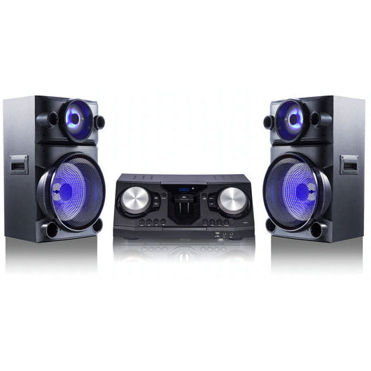 Alien Pro - Party System, DVD/CD, Bluetooth , 2 x 15" Speaker - Black
