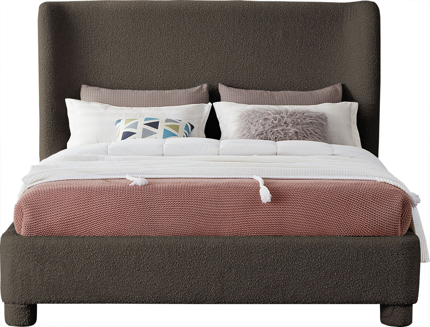 Penny - Boucle Fabric Bed