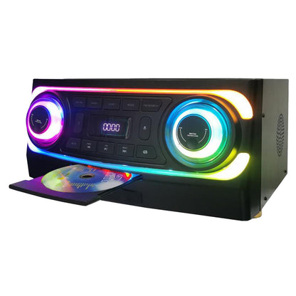 Gemini - Home Audio Karaoke System, With Light Effects, 5000W IPP - Black