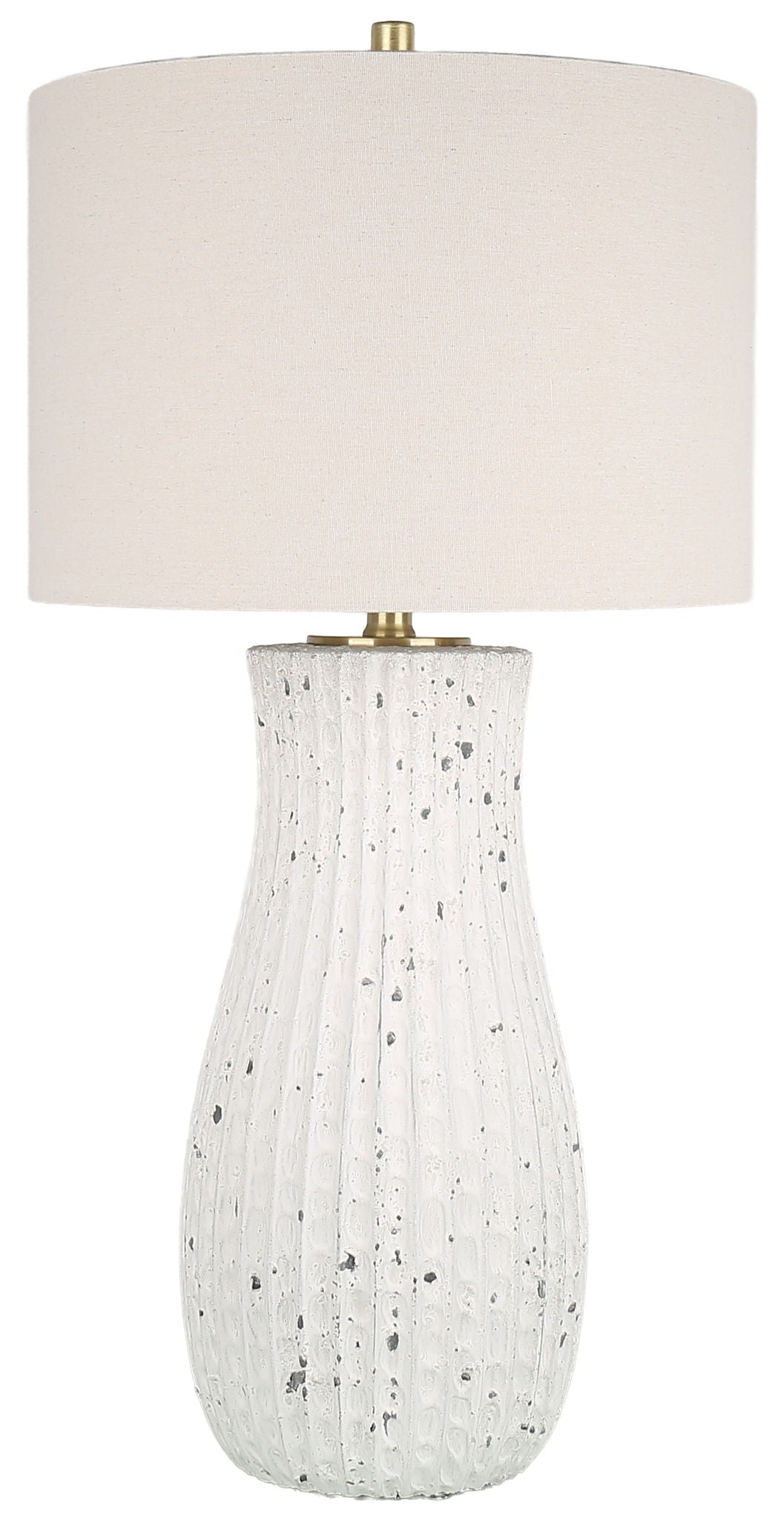 Chalkshore - 31 X 16 - Ceramic Table Lamp - White Speckled Ceramic