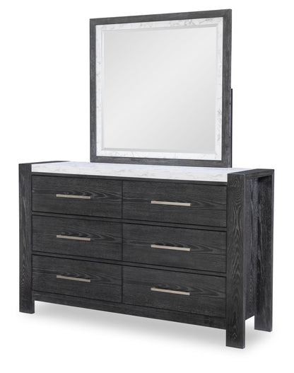 Horizons - Beveled Mirror - Espresso