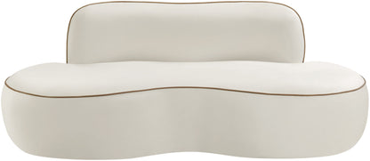 Swerve - Velvet 77" Upholstered Loveseat