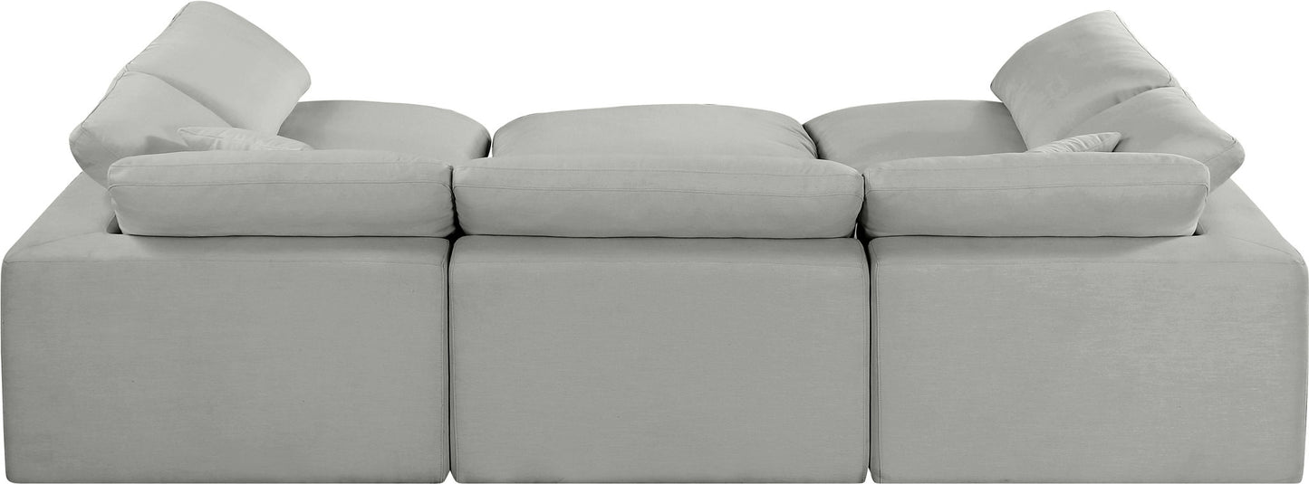Comfy - 6 Piece Linen Sectional