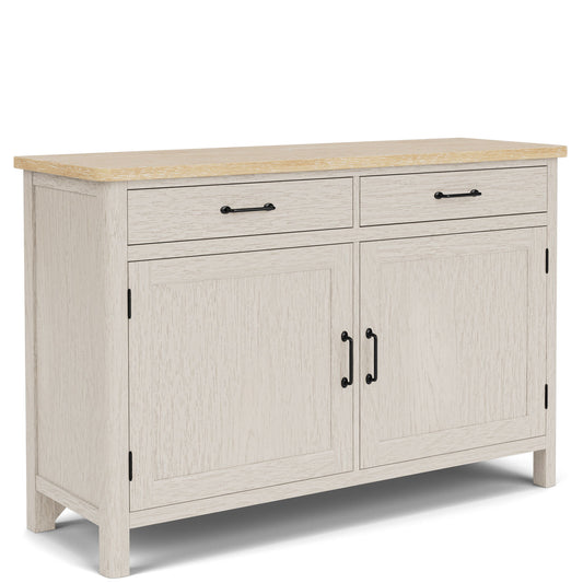 Glenndale - Buffet - Aged White / Wheat