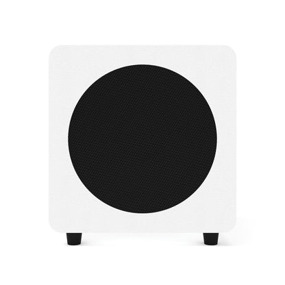 Kanto - Pure 8" Sealed Powered Subwoofer With RCA Cable - Matte White