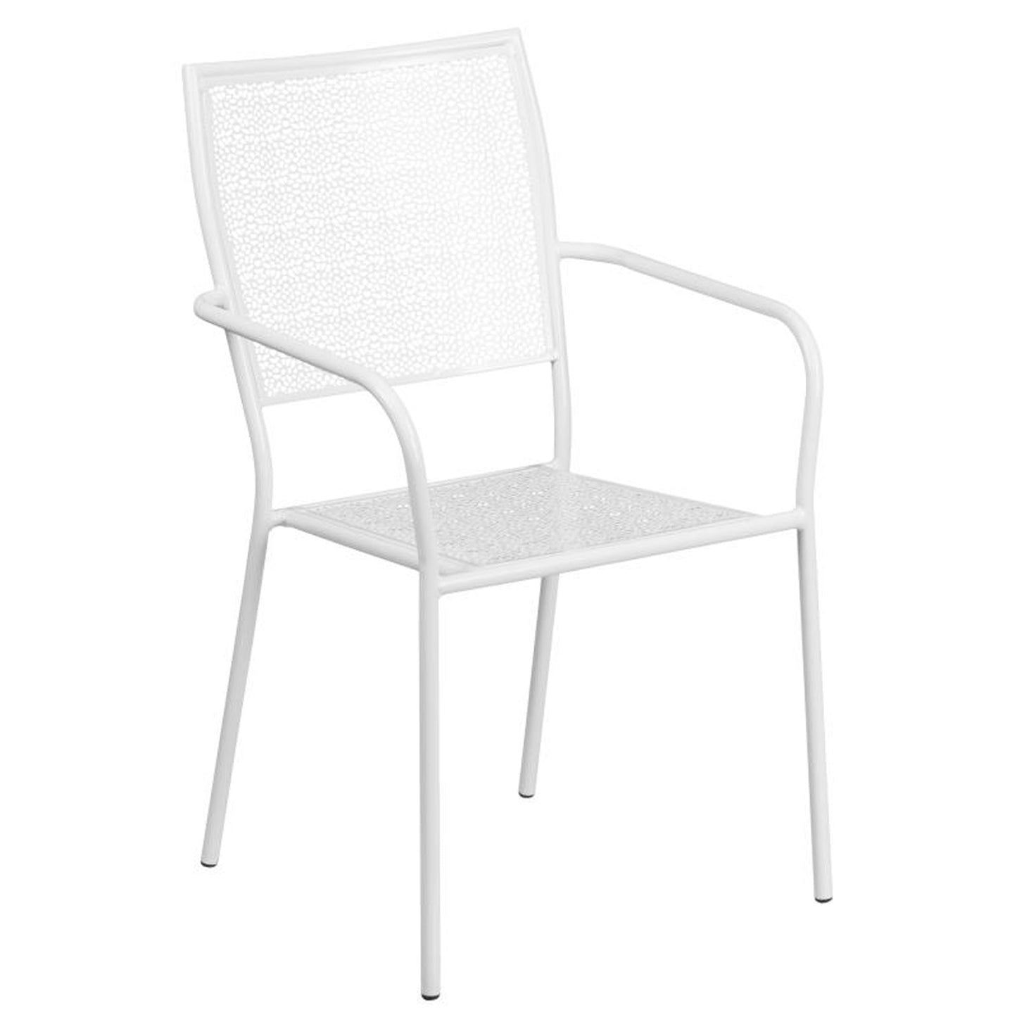 Flash Furniture -  5 Piece Patio Set - White