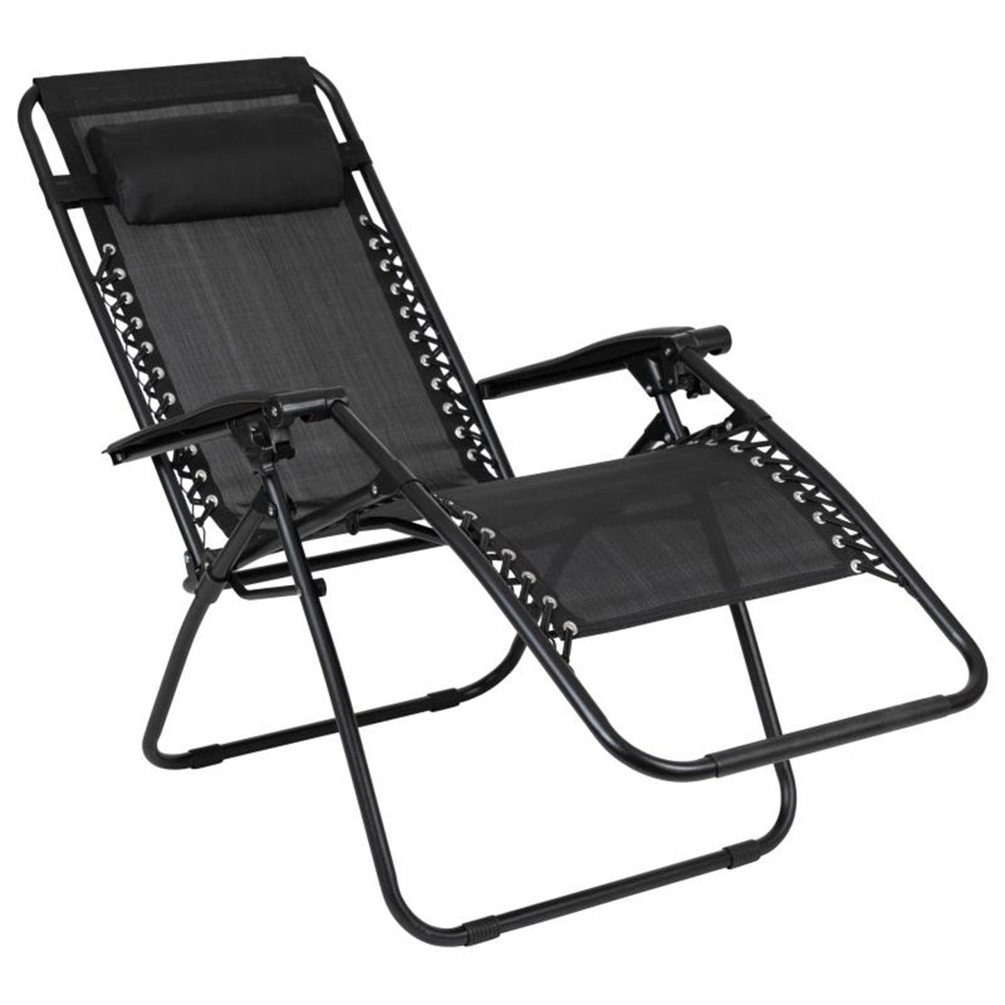 Flash Furniture - Zero Gravity Chair (Set of 2) - Black