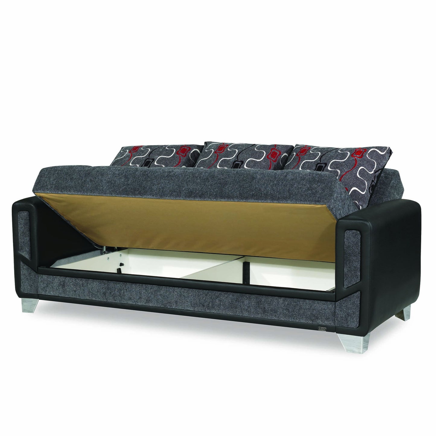 Ottomanson Mondo Modern - Upholstered Convertible Sofabed With Storage