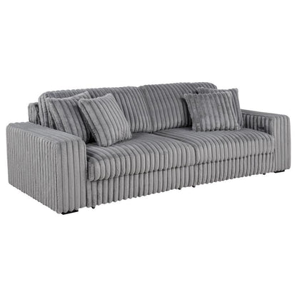 Jacana - Corduroy Upholstered Dual Power Chaise Sofa