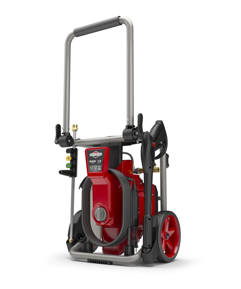 Briggs & Stratton - 2000 PSI Electric Pressure Washer - Red
