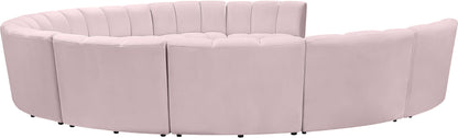 Infinity - 10 Piece Velvet Modular Sectional