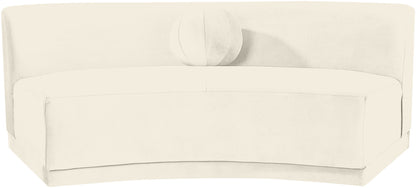 Avra - Velvet Performance Fabric Upholstered Armless Sofa