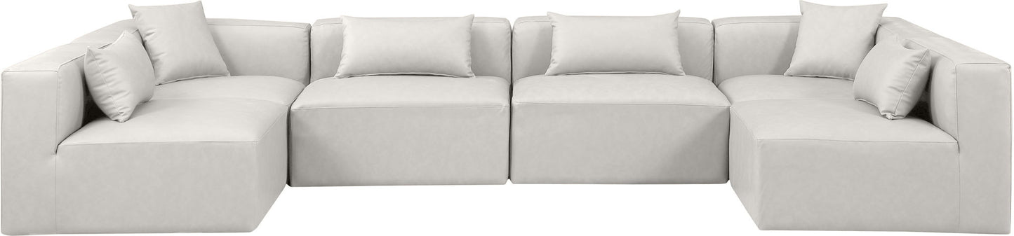 Cube - 6 Piece Modular Armless Sectional