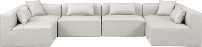 Cube - 6 Piece Modular Armless Sectional