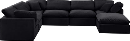 Indulge - Velvet 7 Piece Modular Sectional