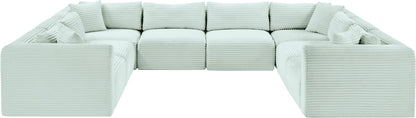 Shaggy - 8 Piece Modular U-Shaped Sectional