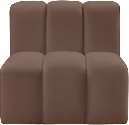 Arc - Faux Leather Straight Chair
