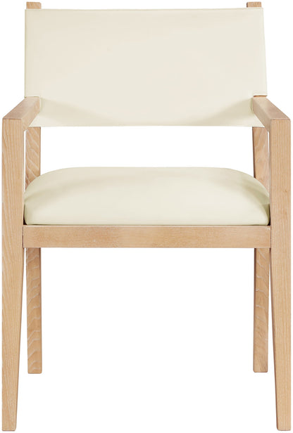 Avon - Vegan Leather Dining Arm Chair