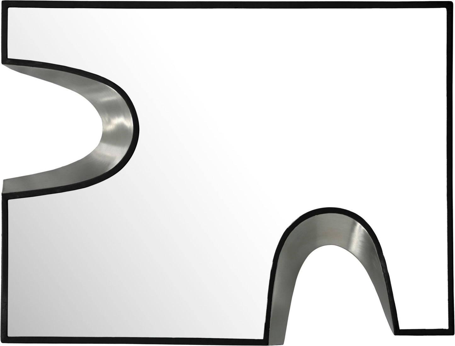 Soleil - Mirror With Silver Accent