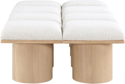 Pavilion - 8 Piece Modular Bench With Natural Base