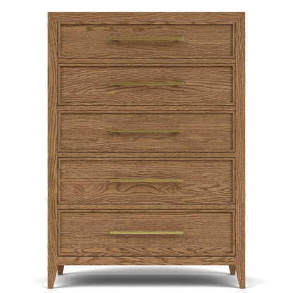 Halbrooke - 5 Drawer Chest - Light Brown