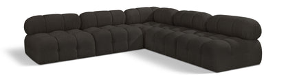 Ames - 5 Piece Fabric Modular Corner Sectional