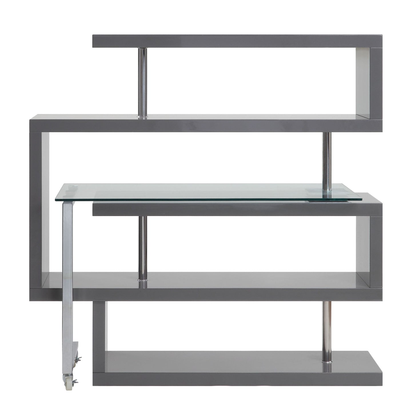 Buck II - Writing Desk With Bookshelf