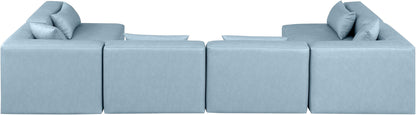 Cube - 6 Piece Modular Armless Sectional