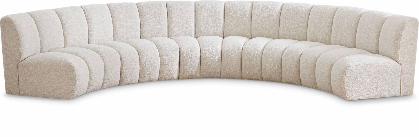 Infinity - 5 Piece Boucle Modular Sectional