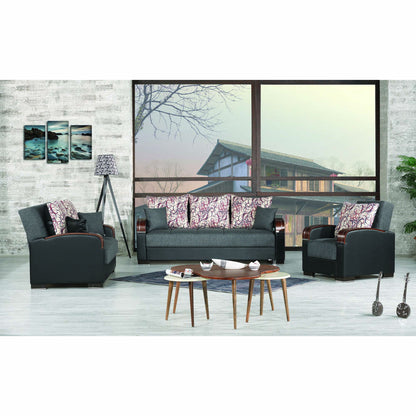 Ottomanson Mobimax - Upholstered Convertible Sofabed With Storage